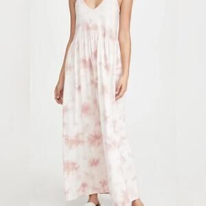 NWT REVOLVE Z Supply Hazy Cloud Print Dress Pink Blossom Medium